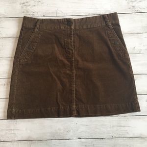J. Crew Corduroy Skirt